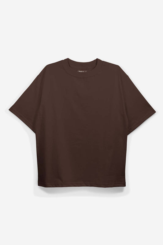 Brown Oversized T-shirt