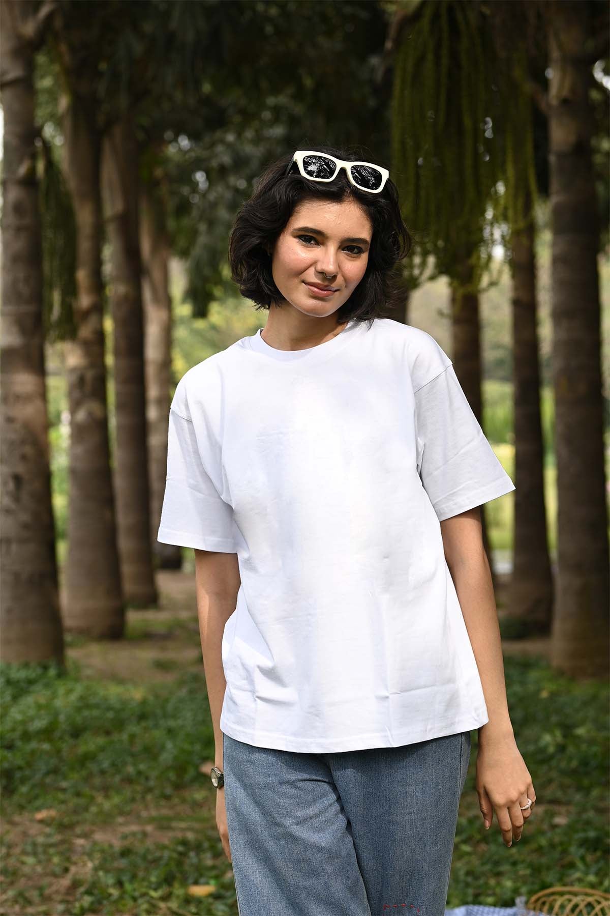 White Oversized T-shirt